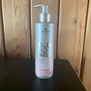 Semi permanent hair wash